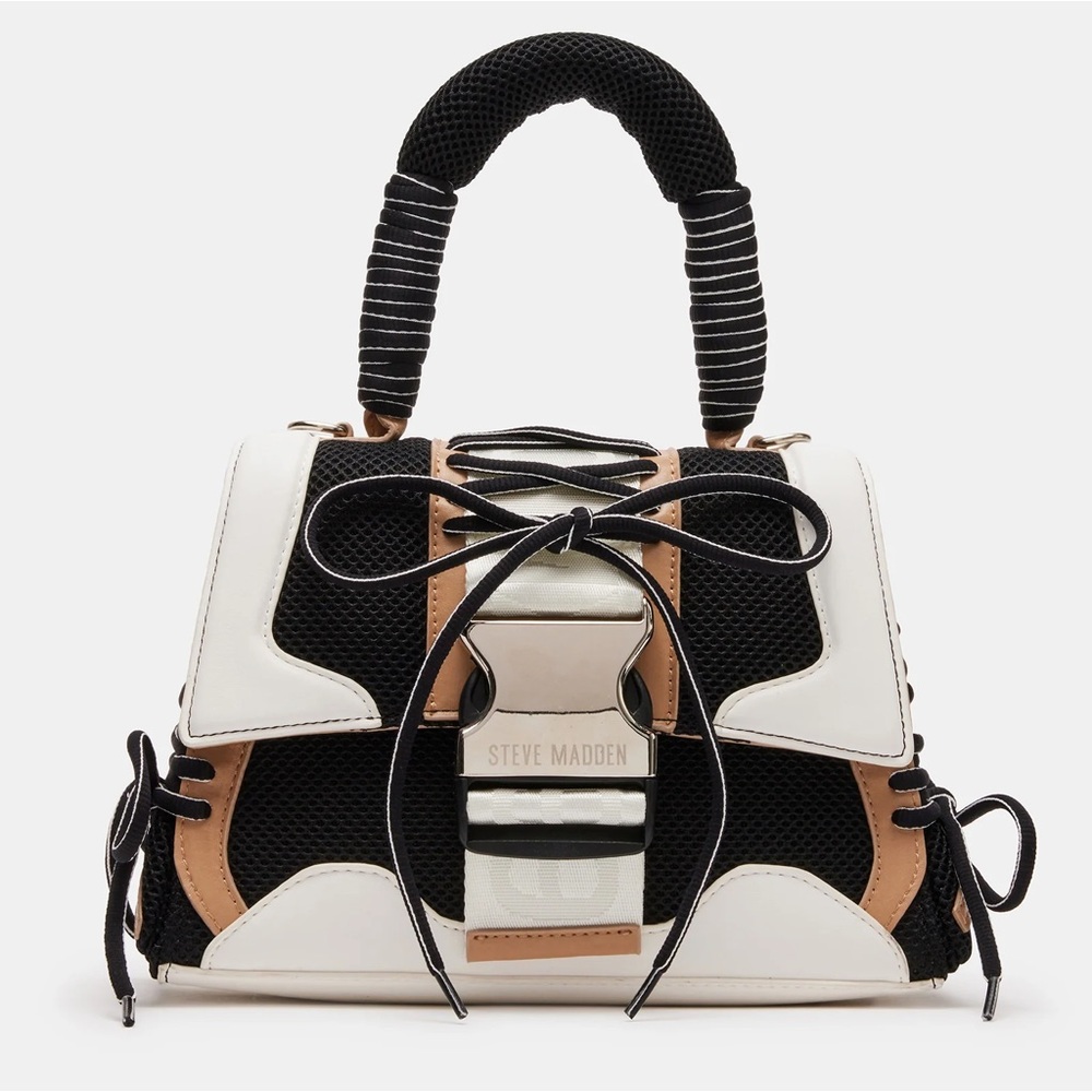 Steve Madden DIEGO BAG BLACK/TAN